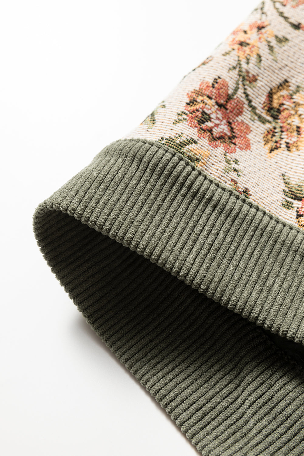 Brenlee Corduroy Floral Jacket