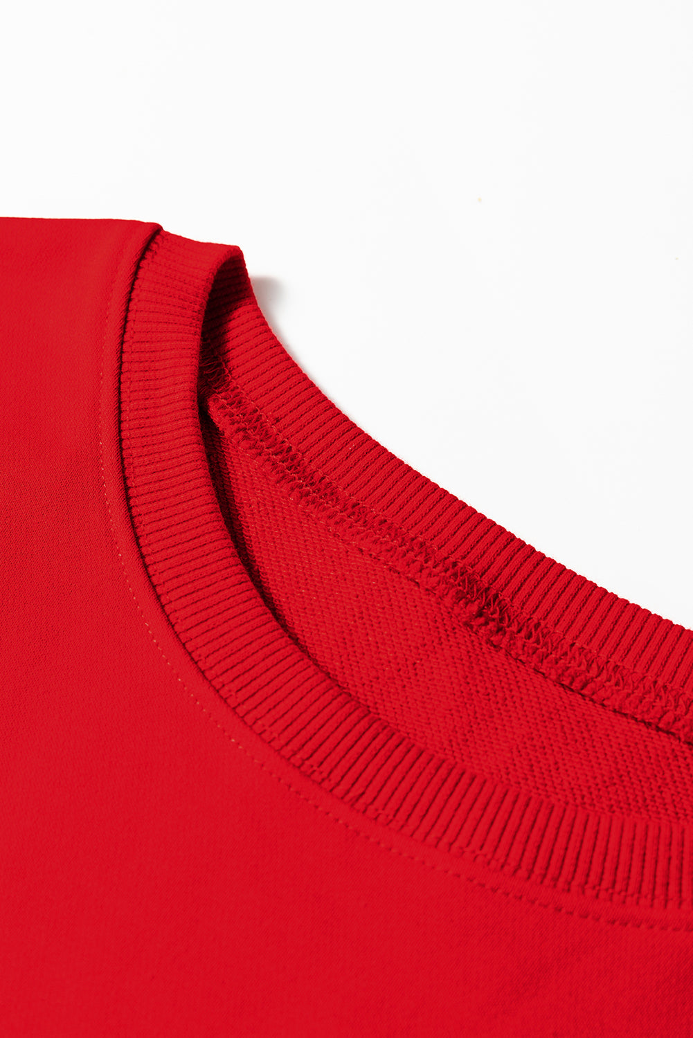 Orange Varsity Contrast Banded Sleeve Shift Sweatshirt Dress