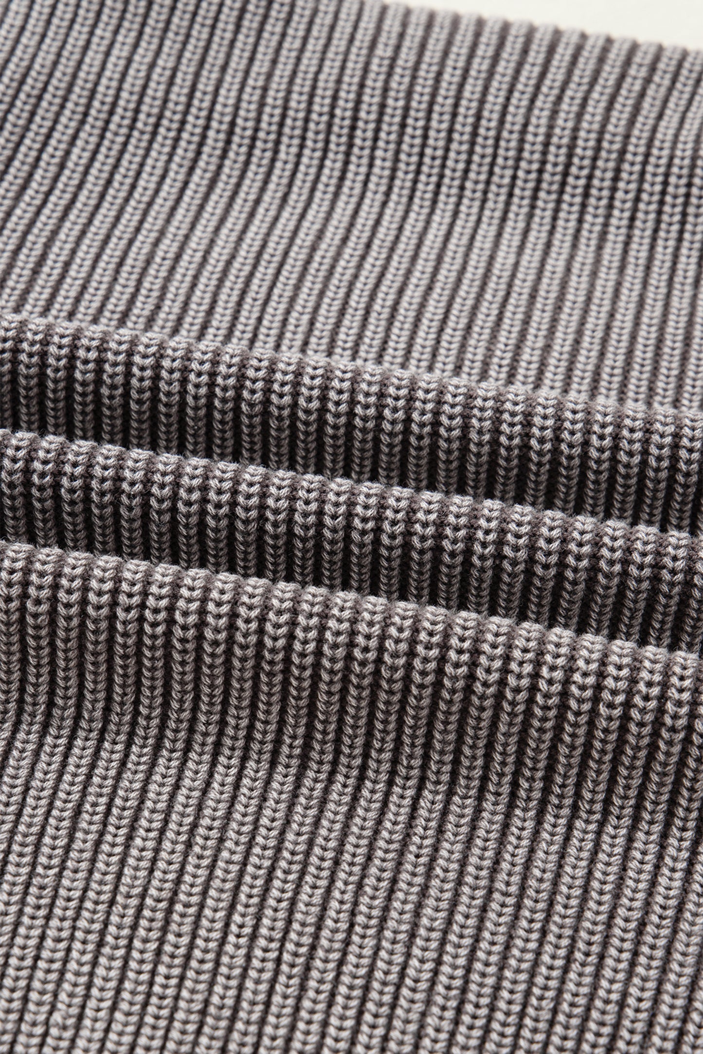 Chestnut Mineral Wash Patchwork Knit Cardigan