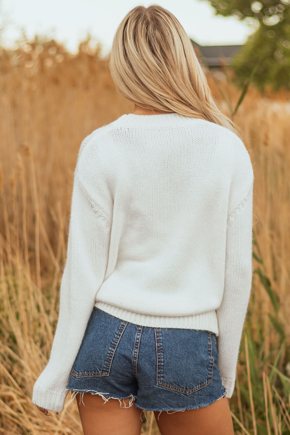 Lily Bow Boots Graphic Pullover Sweater