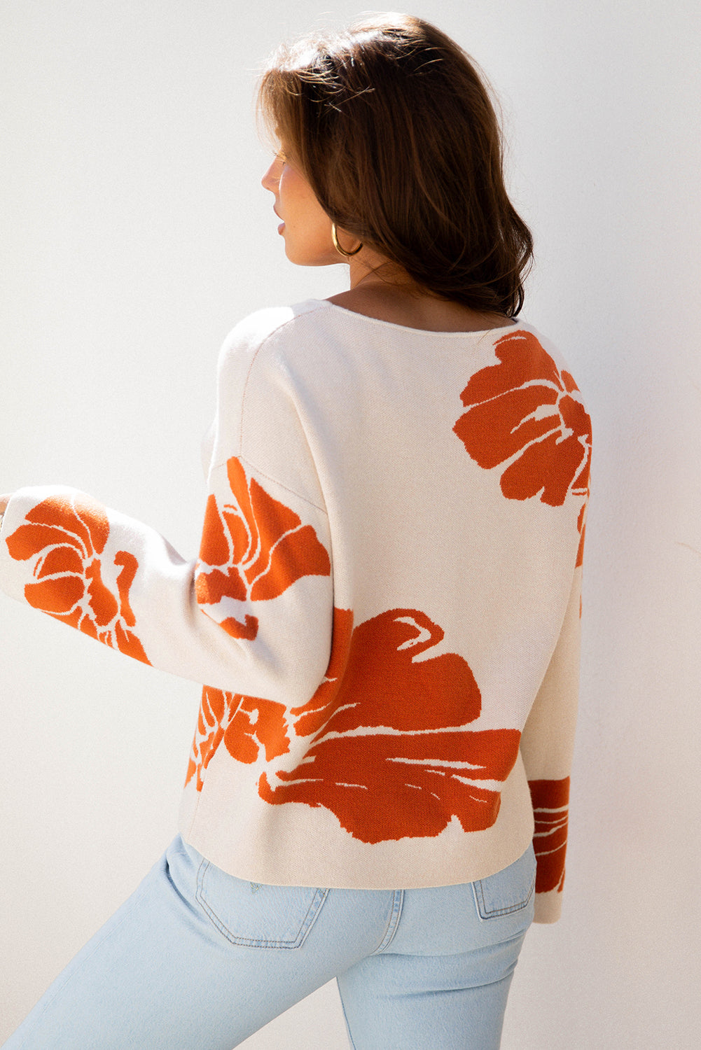 Desert Bloom Wide Sleeve Sweater