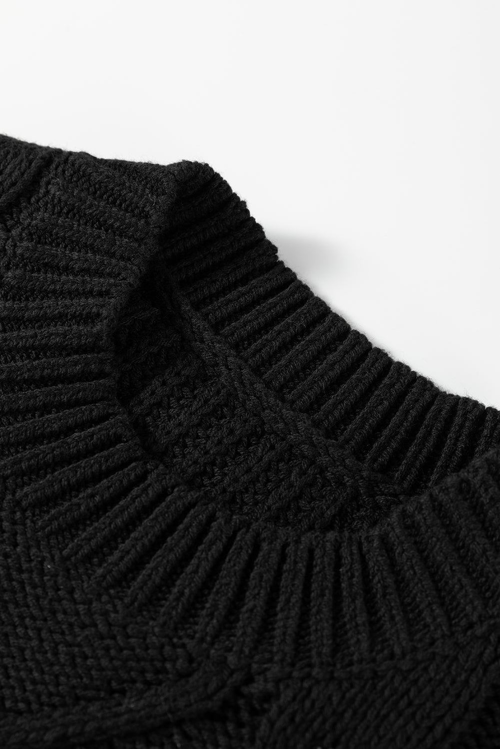 Fiery Red Plaid Lace up Christmas Sweater