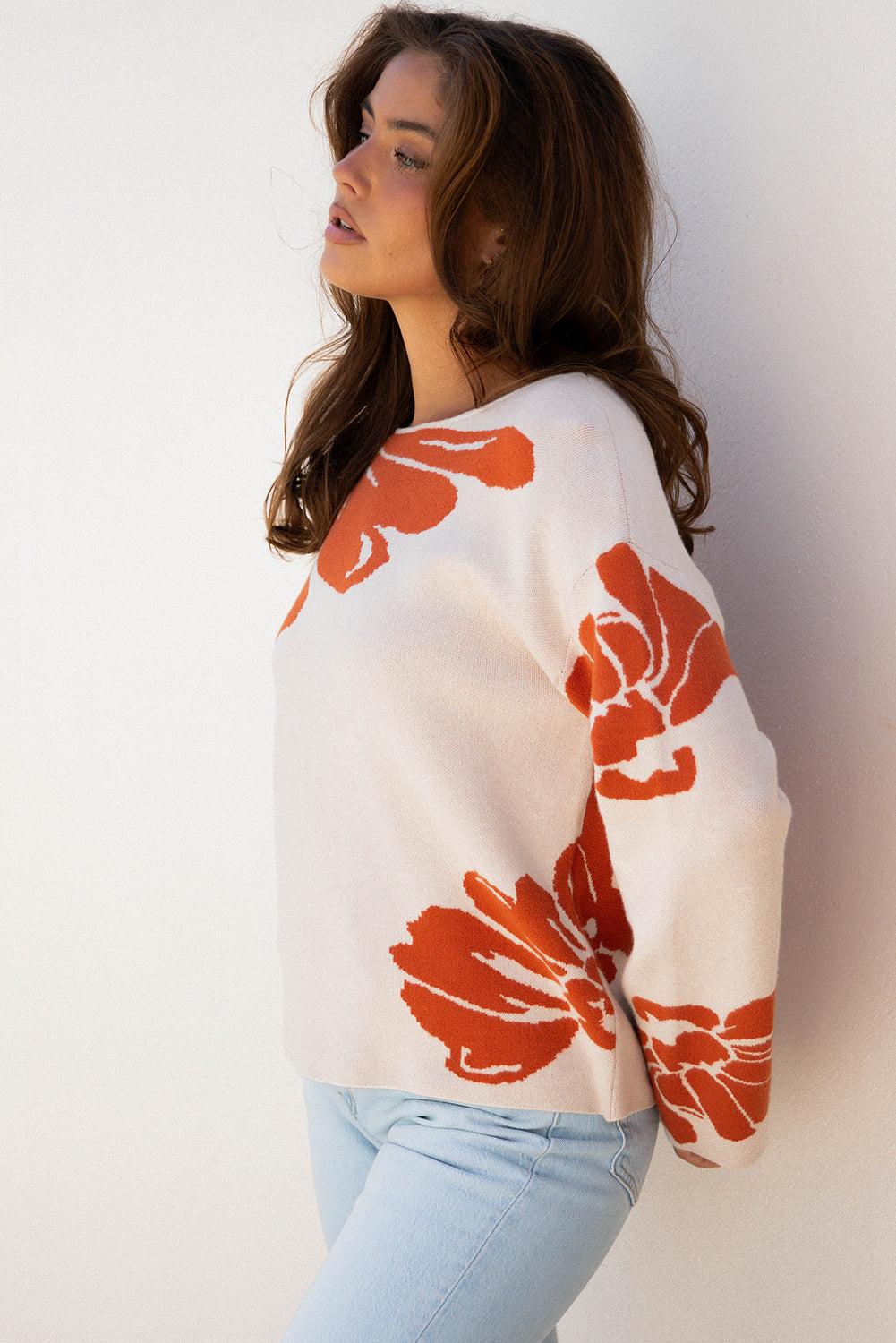 Desert Bloom Wide Sleeve Sweater