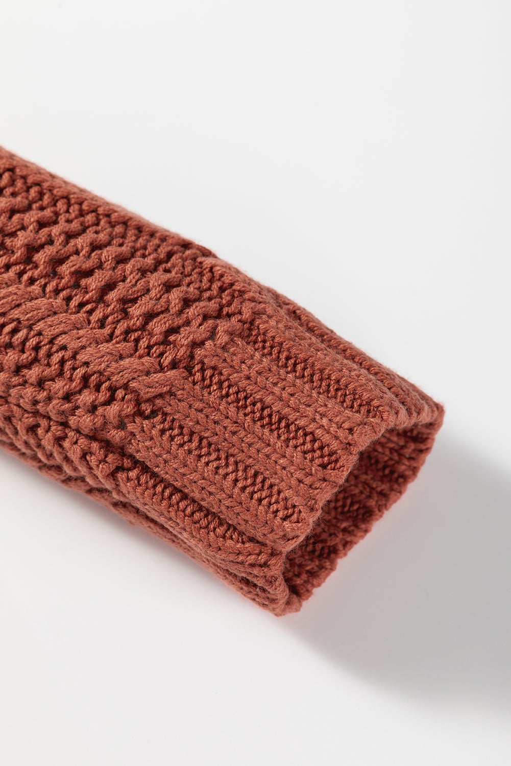 Redwood Burl Chunky Knit Sweater