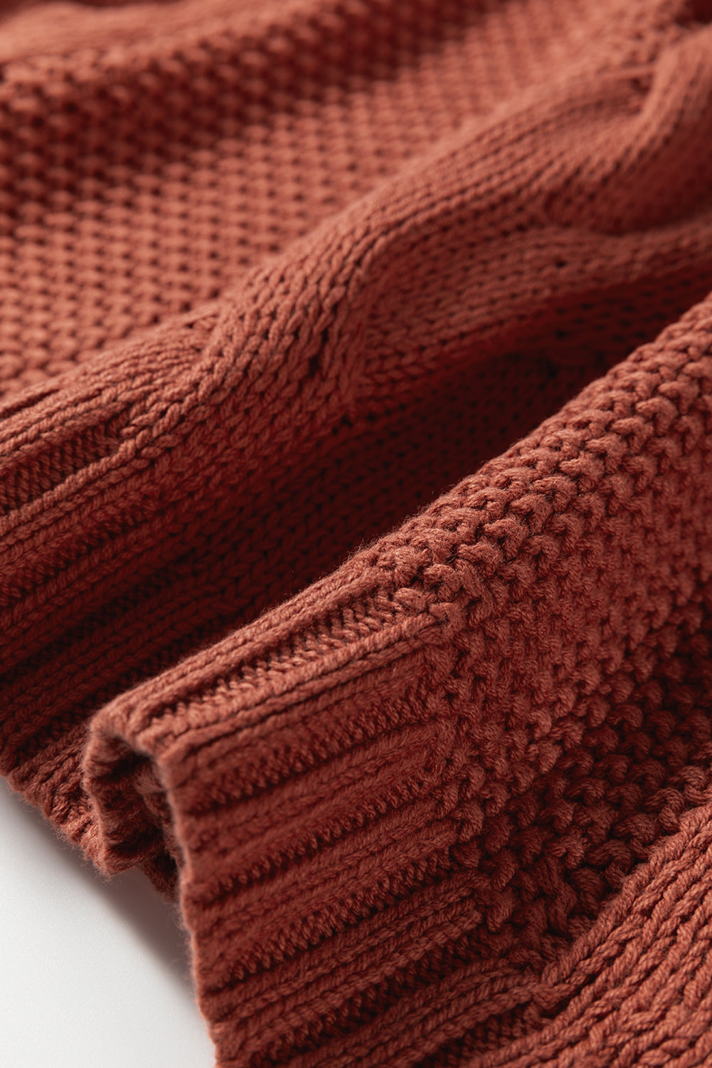 Redwood Burl Chunky Knit Sweater