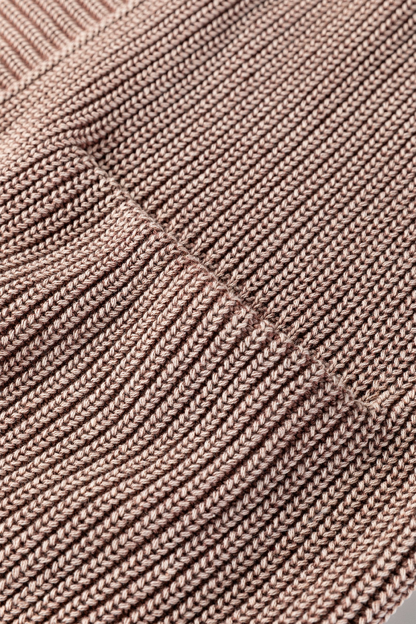 Chestnut Mineral Wash Patchwork Knit Cardigan