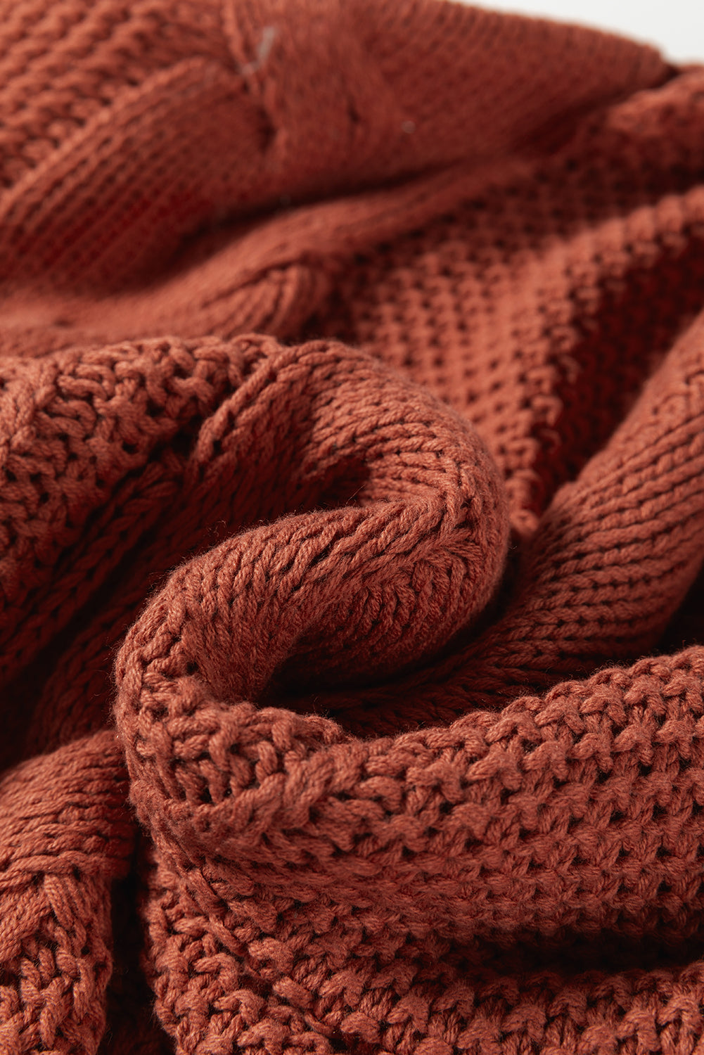 Redwood Burl Chunky Knit Sweater