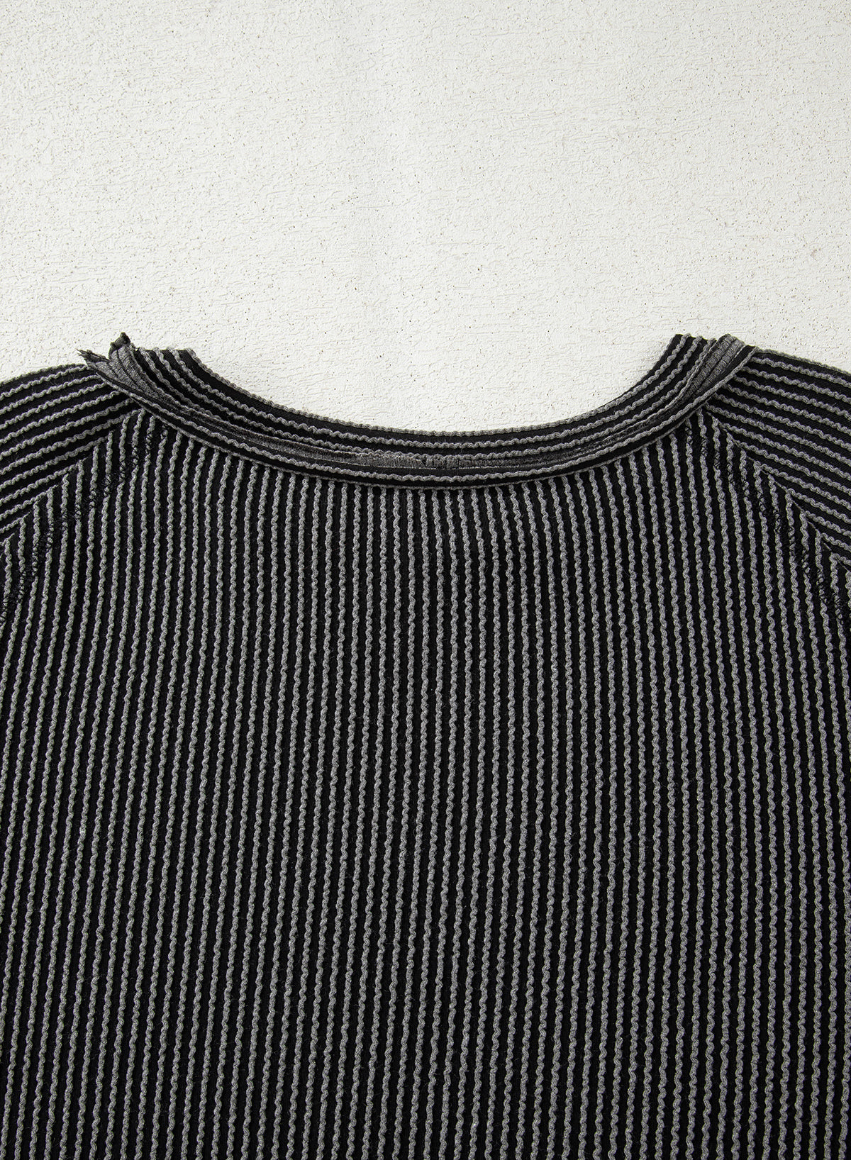 Sky Blue Corded Lantern Sleeve Top High Waist Ruffled Mini Skirt Set