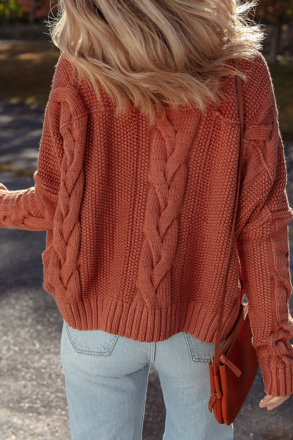 Redwood Burl Chunky Knit Sweater